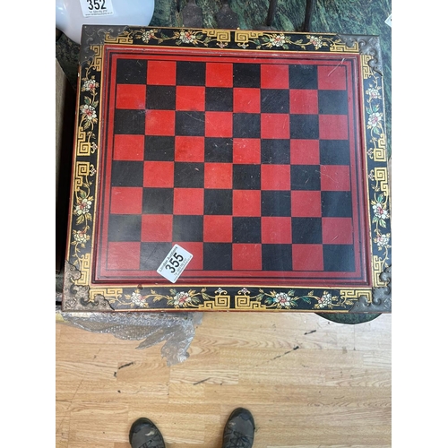 355 - Vintage Chinese Chess Set