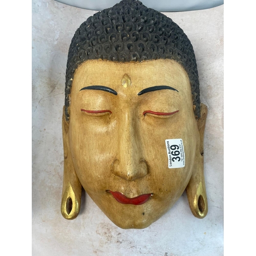 369 - Old Wooden Buddha Mask