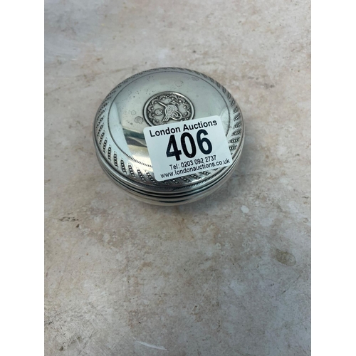 406 - 900 Grade Silver Pot 45.2g