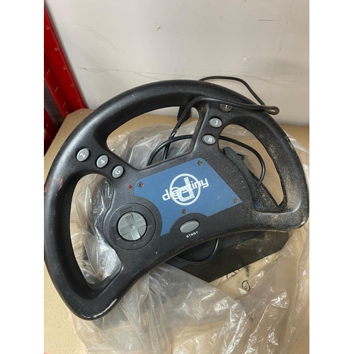 434 - Retro Gaming Steering Wheel