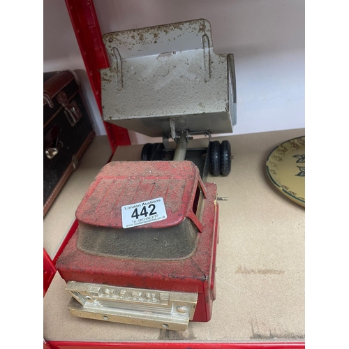 442 - Vintage Marx Tinplate Dumper Truck