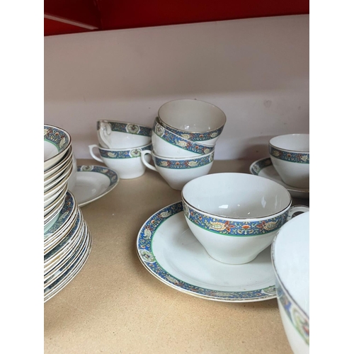 447 - 35 Piece 1930s China Tea Set