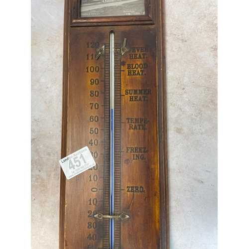 451 - Vintage Advertising Thermometer