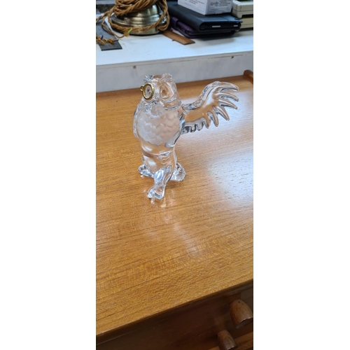 70a - Lennox Disney Crystal Owl-Winnie the Pooh Collection