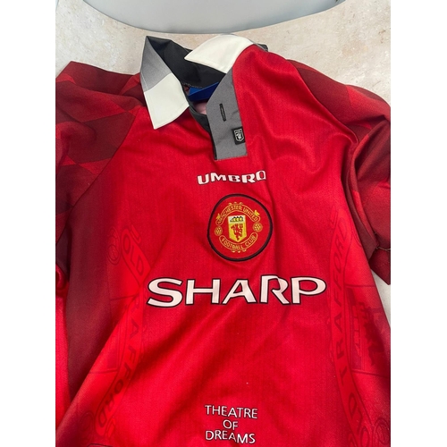 742 - Lot of Retro Manchester United Kits