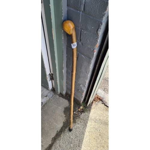 90 - Wooden Walking Stick