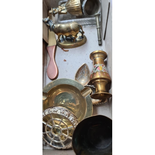 216 - Assorted Brass and Copper Collectables