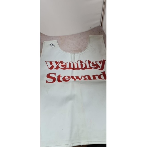 220 - Vintage Wembley Stewards Vest