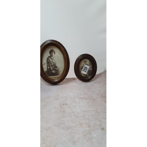 259 - 2 Old Framed Photographs