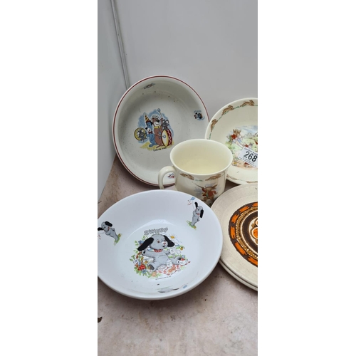 268 - Lot of Collectable China incl. Royal Doulton Bunnykins, Huckleberry Hound, Sooty etc