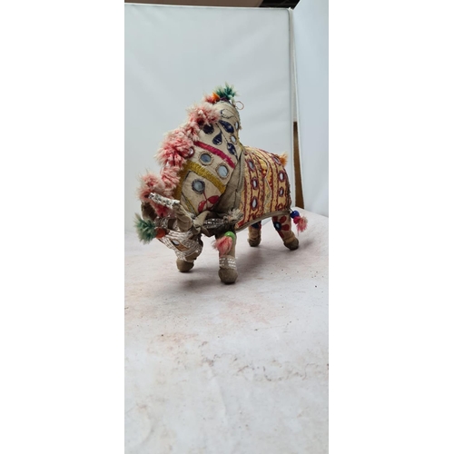 279 - Vintage Indian Bull Stuffed Toy