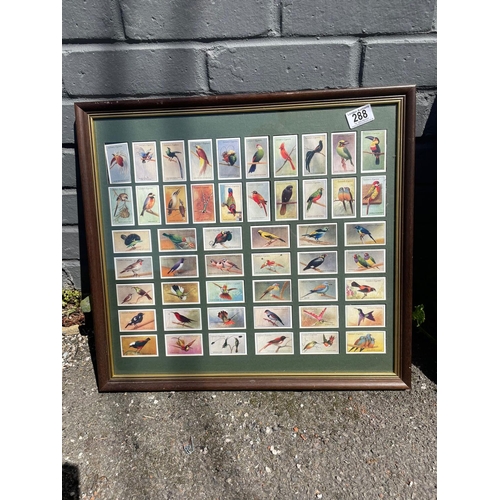 288 - Framed Set of Gallaher's Cigarette Cards