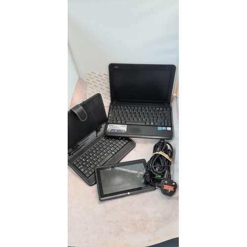 307 - Netbook with Charger and a Tablet