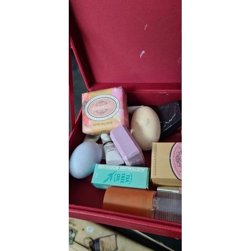 472 - Assorted Box of Luxury Soaps etc