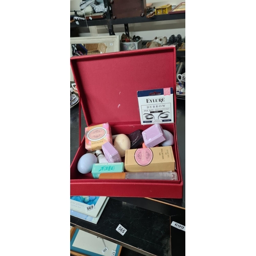 472 - Assorted Box of Luxury Soaps etc