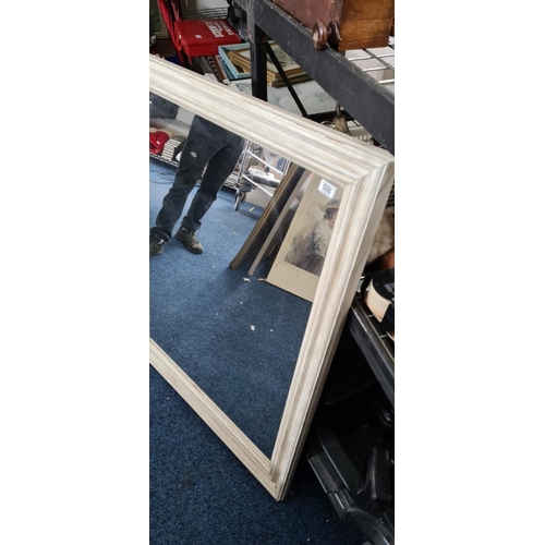 506 - Large Painted Mirror 90cmx120cm