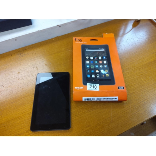 210 - Amazon Fire Tablet Boxed