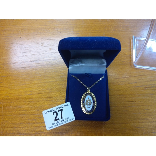 27 - National Association of Retired Police Officers Pendant on a Chain