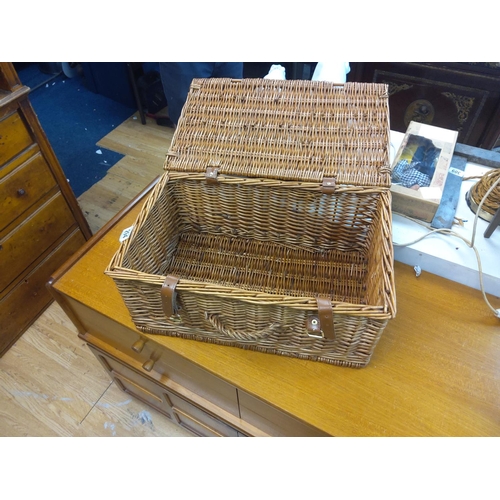 294 - Vintage Fortnum and Mason Picnic Basket