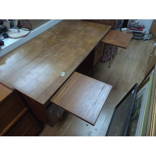 319 - Mid Century Morris of Glasgow Teak Desk