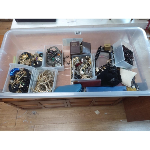 321 - Huge Lot of Assorted Jewellery etc