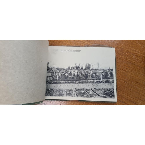 498 - Old French Photo Album of Military Grave Yards