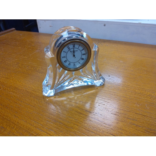 73 - Waterford Crystal Clock