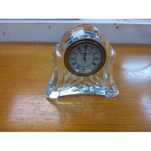 73 - Waterford Crystal Clock