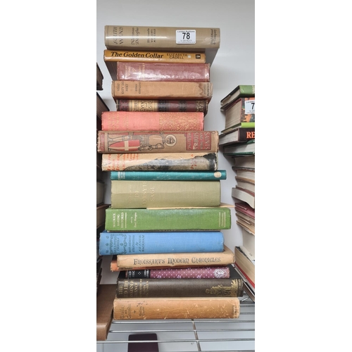 78 - Good Lot of Vintage and Rare Books incl. Folio Society