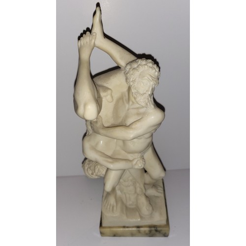 755 - Vintage Hercules and Diomedes statue