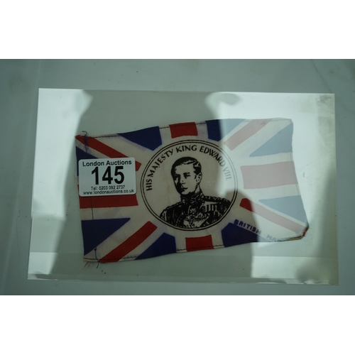 145 - Small King Edward VIII Union Flag