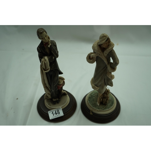 148 - Two Capodimonte Figures