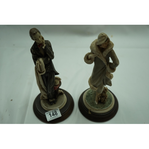 148 - Two Capodimonte Figures