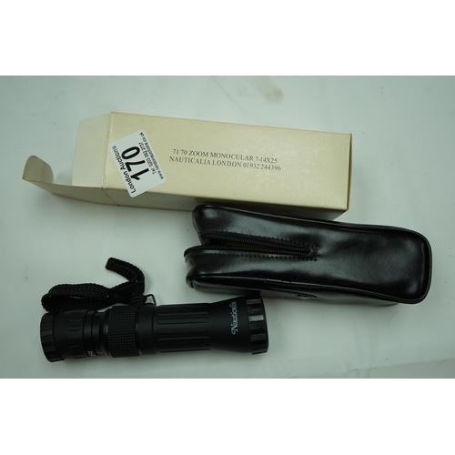 170 - Boxed Nauticalia Monocular