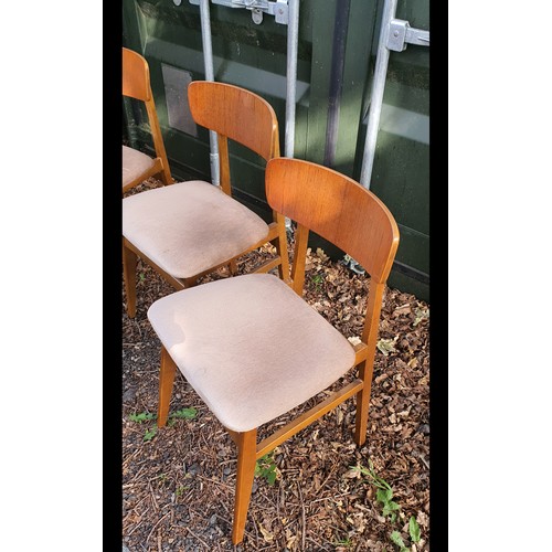 773 - Set of 3 Danish dining chairs