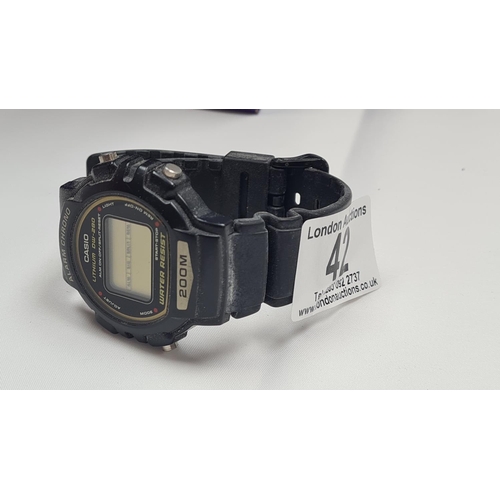 42 - Vintage Casio DW 280 Watch