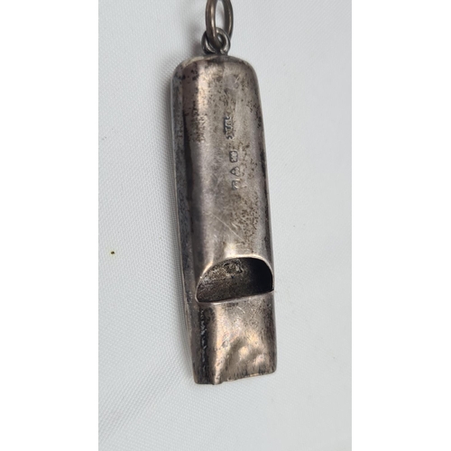 49 - Hallmarked Silver Whistle