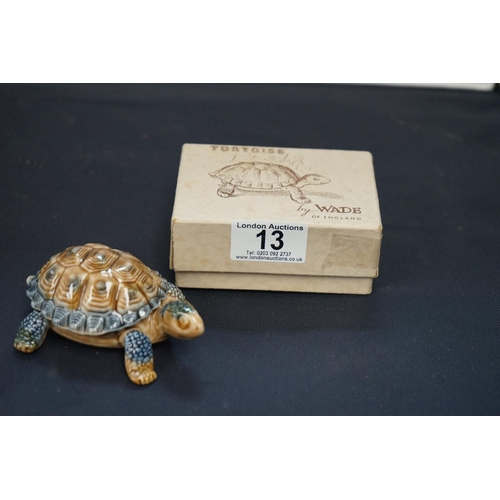 13 - Boxed Wade Tortoise Trinket Pot