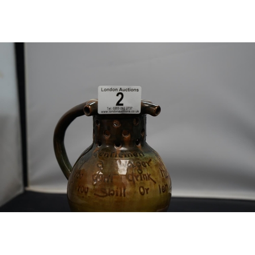 2 - Baron Barnstable Puzzle Jug