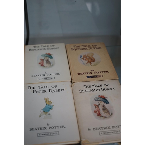 22 - Lot of Beatrix Potter Peter Rabbit Books etc