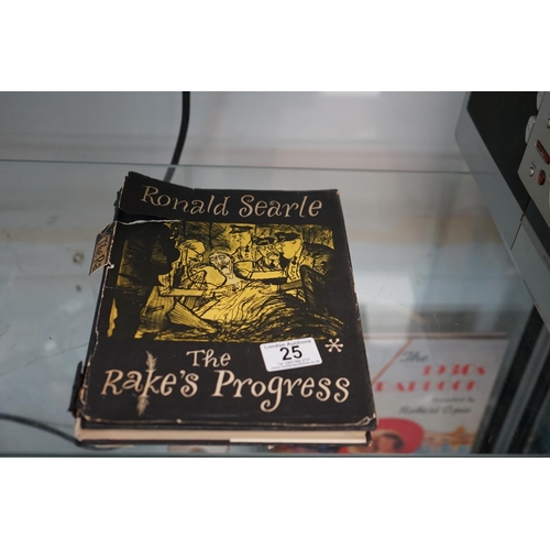 25 - Ronald Searle The Rakes Progress 1955 First Edition Book