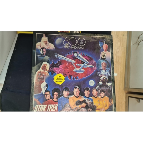 113b - Lot of 3 Vintage Star Trek Jigsaw Puzzles