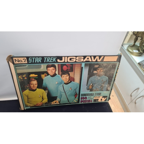 113b - Lot of 3 Vintage Star Trek Jigsaw Puzzles