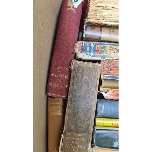 114 - A Good Lot of Vintage and Antique Books including books on Fly Fishing