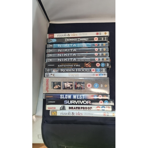 115 - Lot of DVD Boxsets incl. The Following and Nikita