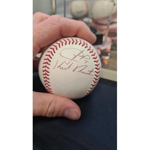 167 - Collection of Baseball Memorabilia incl. Signed Ball