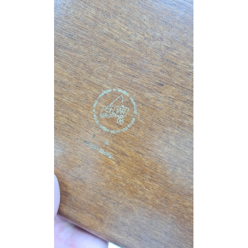 47 - Mid Century Silva Wooden Tray