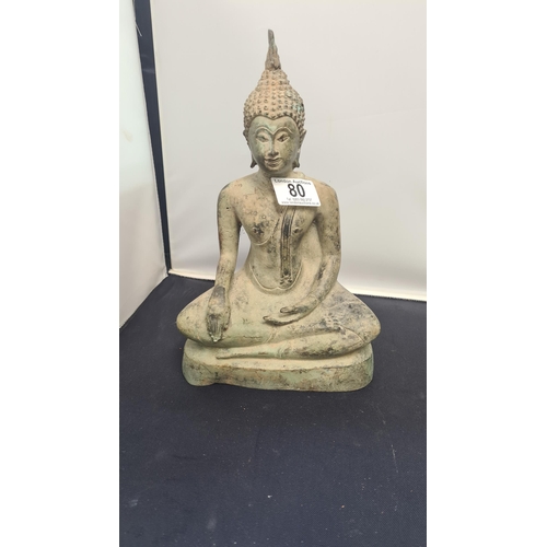 80 - Seated Bronze Buddha