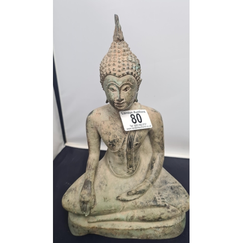 80 - Seated Bronze Buddha