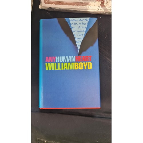 86 - William Boyd-Any Human Heart-Signed First Edition Book